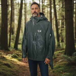 Mountain Hardwear Dry Q Evap Mens Jacket Size Large